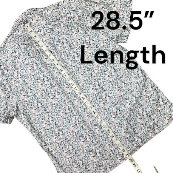 Perry Ellis Floral Button-Down Shirt Sz L - Picture 10 of 12